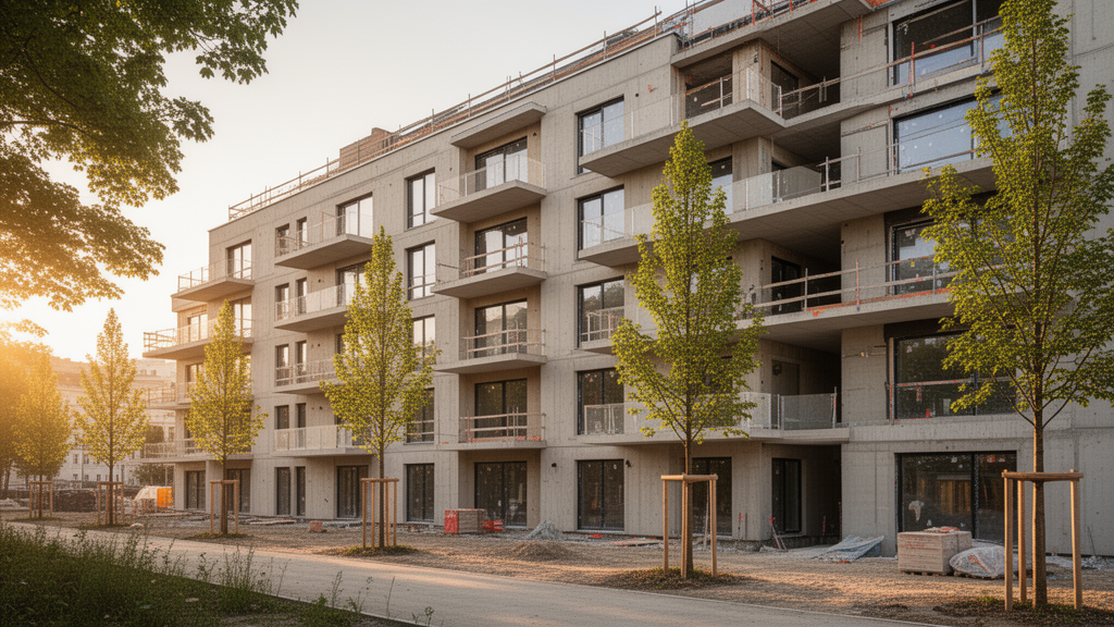 Auhofstraße 24 development, fit-out phase